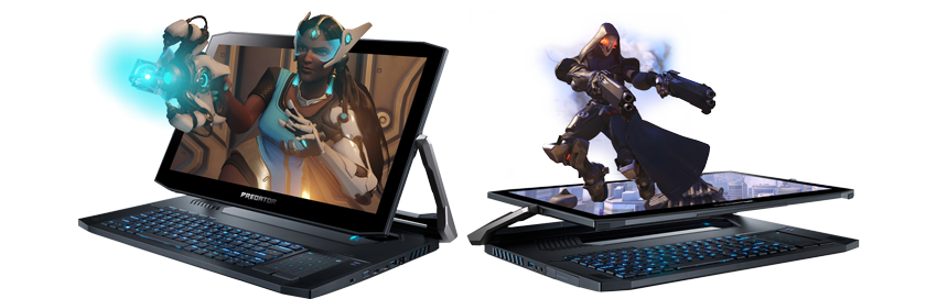 predator laptop design